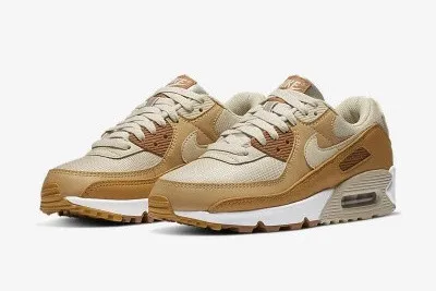 Nike Air Max 90 Caramel Oatmeal Tawny Chutney Twine Light Bone CZ3950-101