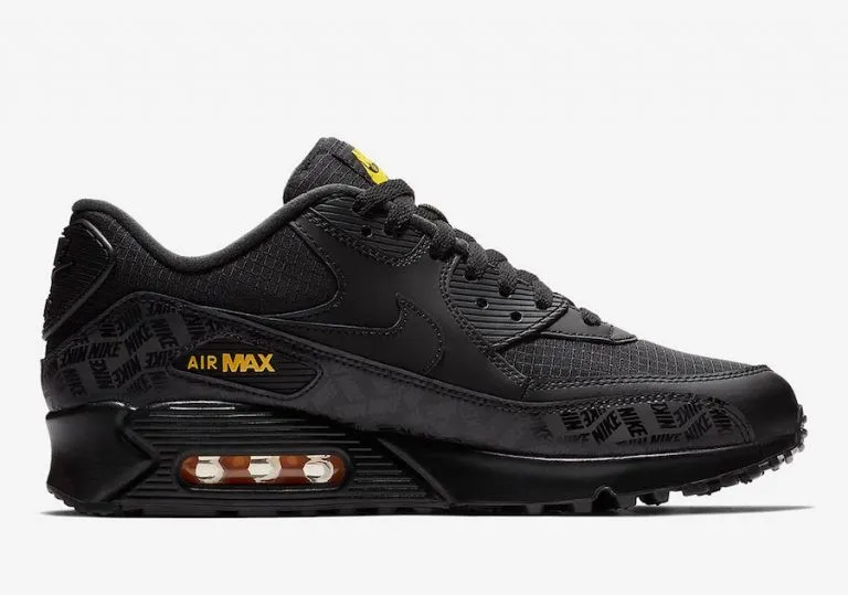 Nike Air Max 90 Essential Amarillo Black BQ4685-001