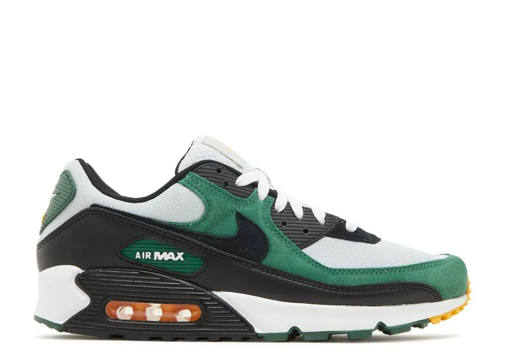 Nike Air Max 90 Gorge Green Platinum Black Gold University Pure DM0029-004