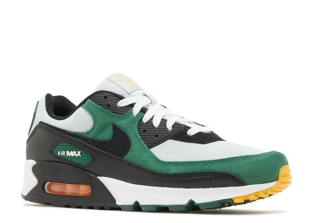 Nike Air Max 90 Gorge Green Platinum Black Gold University Pure DM0029-004