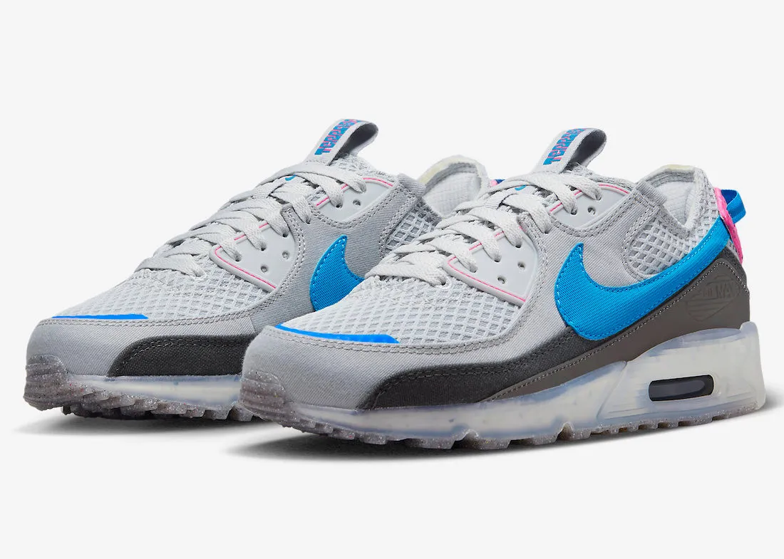 Nike Air Max 90 Terrascape Miami Wolf Grey Hyper Pink Photo Blue DM0033-004