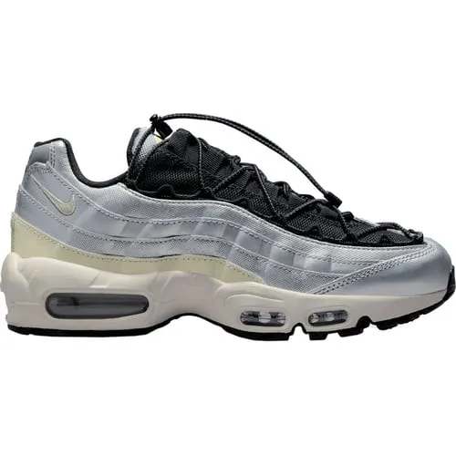 Nike Air Max 95 Women, Metallic Silber/alabaster