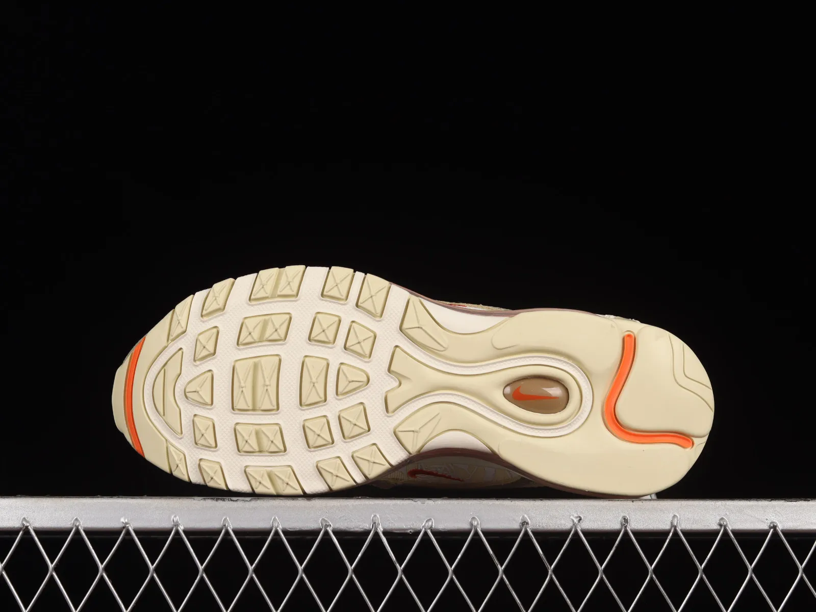 Nike Air Max 97 Alabaster Safety Orange Sail DX6037-781