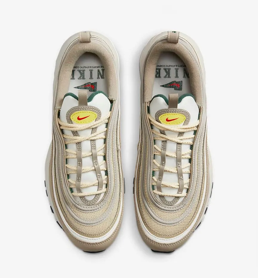 Nike Air Max 97 Khaki Sesame Sail Picante Red FD0357-247