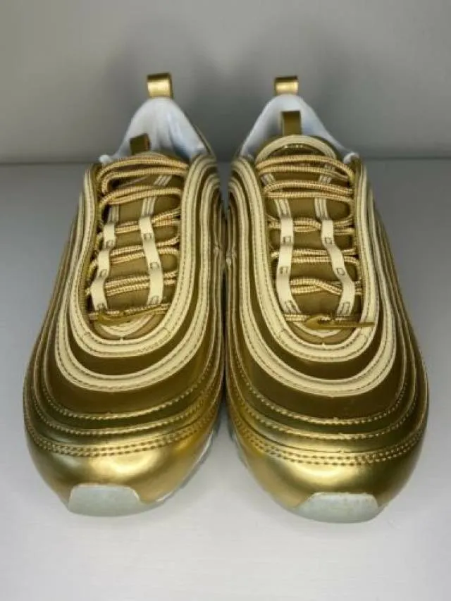 Nike air max 97 qs gold medal tokyo olympics edition cj0625 700 womens size 7.5