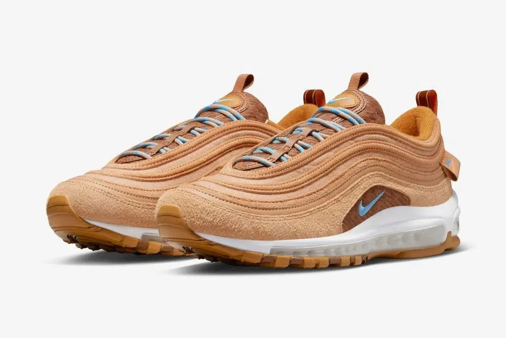 Nike Air Max 97 Teddy Bear Parline Desert Ocher Pecan University Blue DZ5348-288