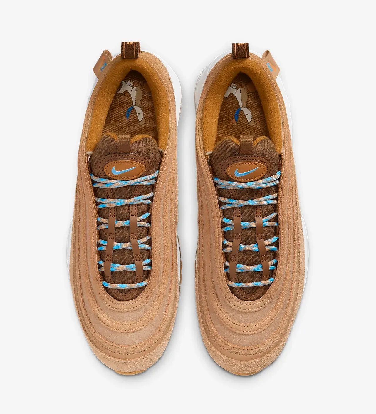 Nike Air Max 97 Teddy Bear Parline Desert Ocher Pecan University Blue DZ5348-288