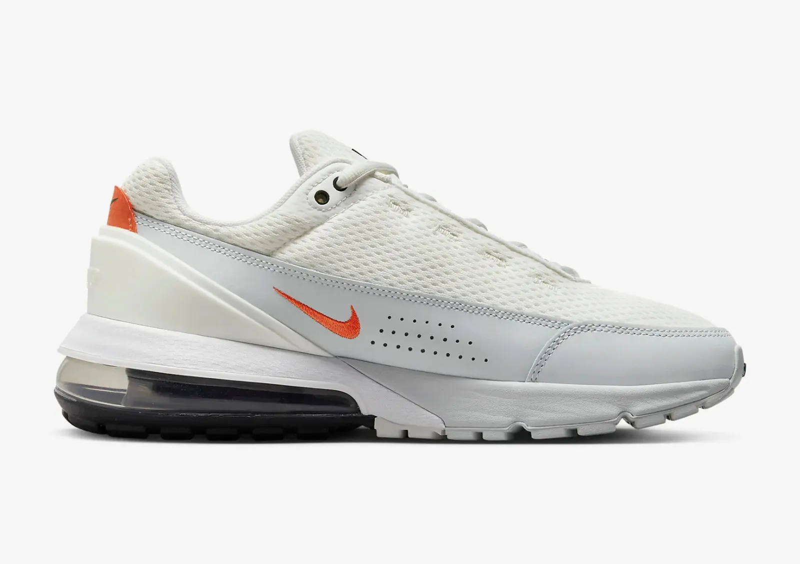 Nike Air Max Pulse Summit White Pure Platinum Safety Orange Black DR0453-100