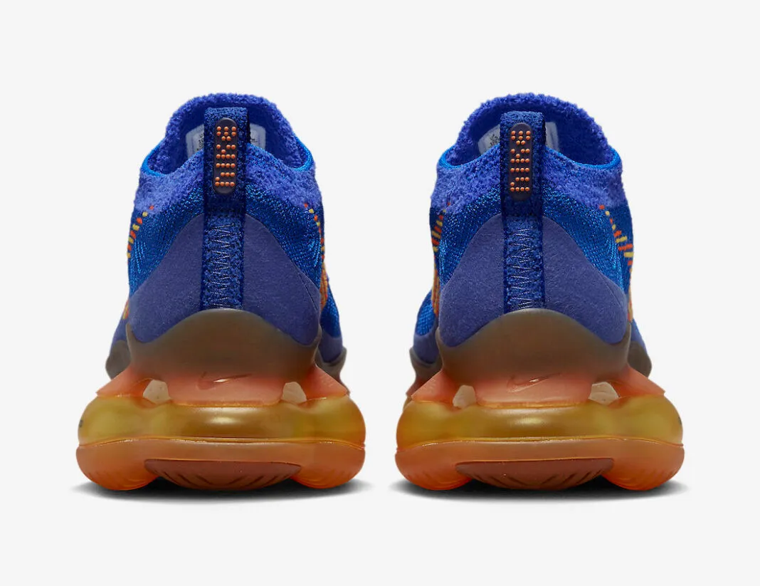 Nike Air Max Scorpion Flyknit SE Racer Blue Safety Orange Game Royal DX4768-400