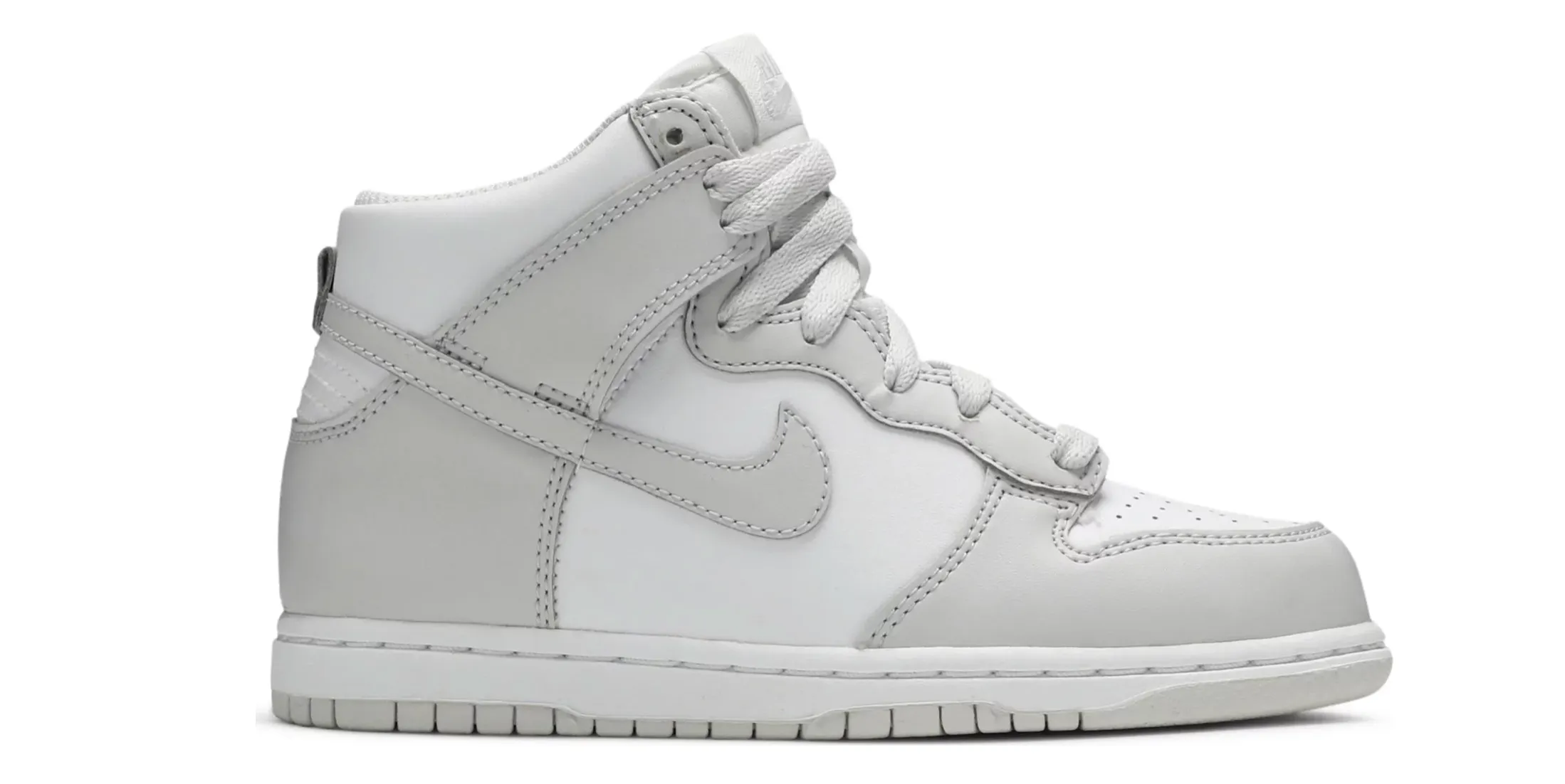 NIKE DUNK HIGH RETRO WHITE VAST GREY (PS)