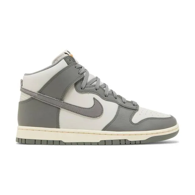 Nike dunk high se (light bone/ tumbled grey/ coconut milk/ a