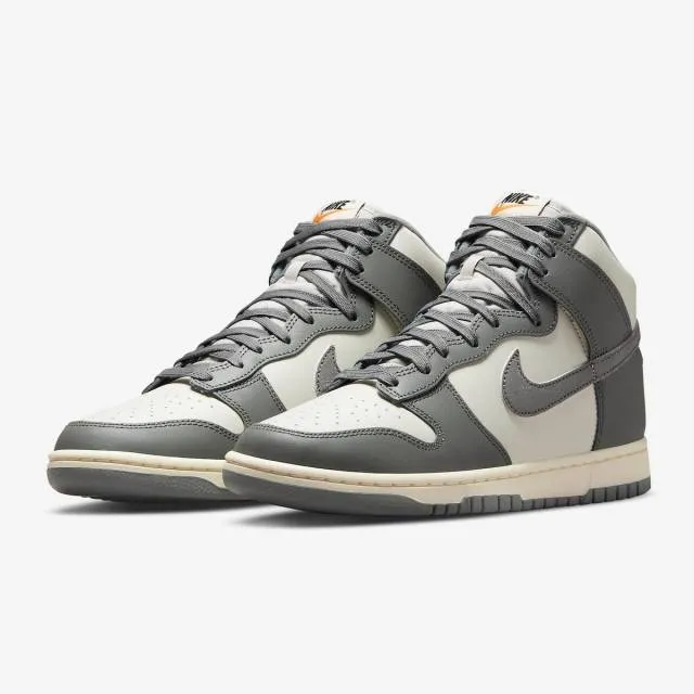 Nike dunk high se (light bone/ tumbled grey/ coconut milk/ a