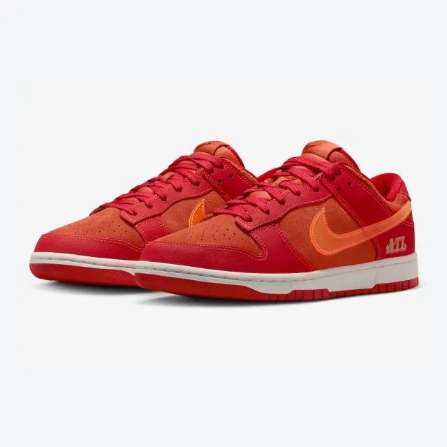 Nike dunk low (atl/ university red/ bright crimson/ white) men us 8-13 fd0724-657