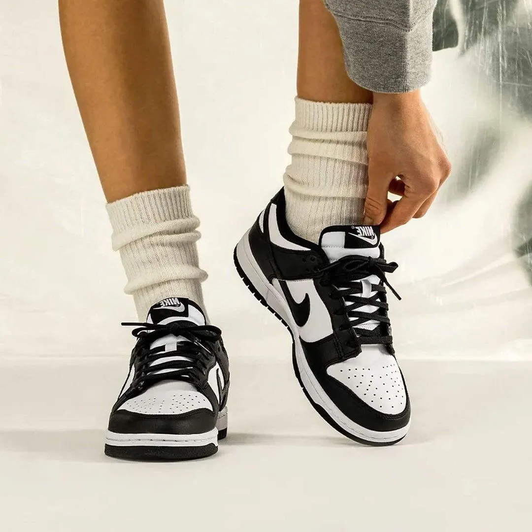 NIKE DUNK LOW BLACK WHITE (GS) (2021)