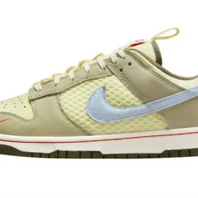 Nike dunk low cartoon yellow/tan-blue