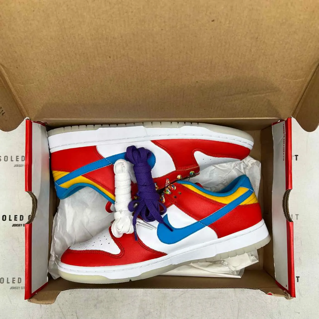 Nike Dunk Low Fruity Pebbles 2022 New Size 10.5