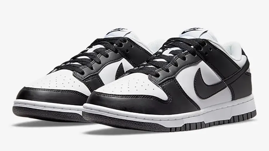 NIKE DUNK LOW NEXT NATURE WHITE BLACK (W)