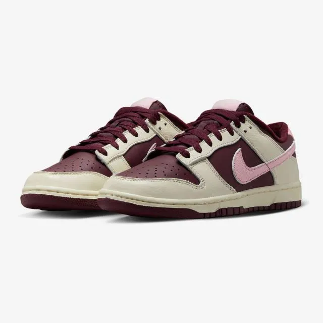 Nike dunk low premium (valentine's day/ red/ pale ivory/ medium soft pink/ night maroon) men us 8-13