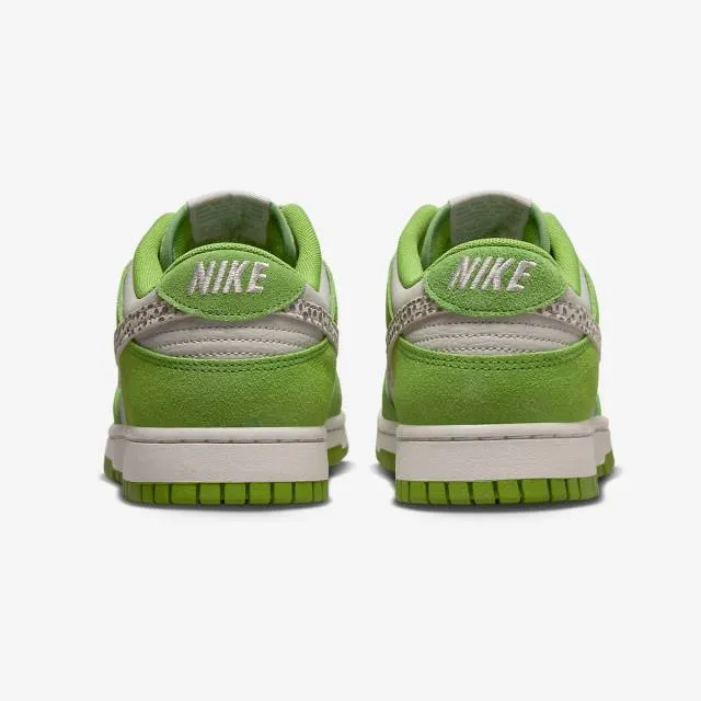 Nike dunk low safari swoosh (chlorophyll/ green/ cave stone/ light iron ore/ cave stone) men us 8-13