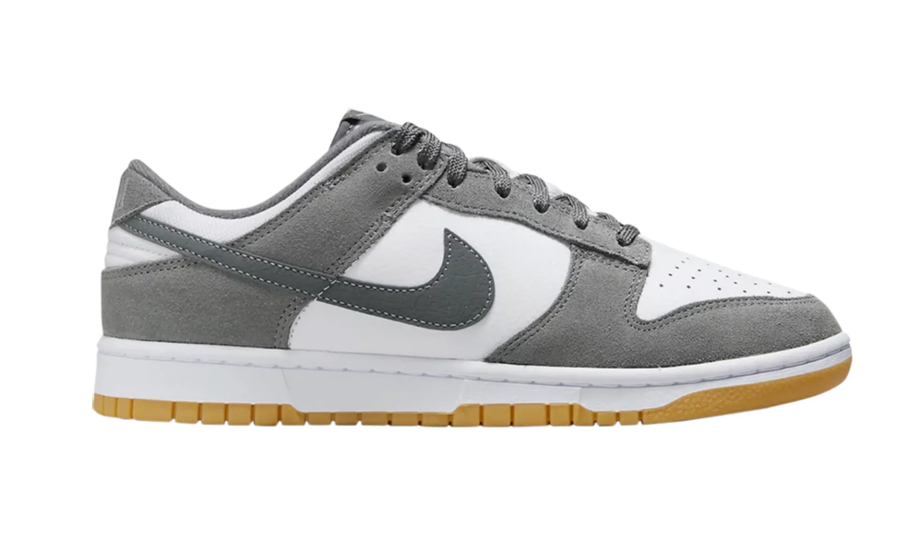 NIKE DUNK LOW SMOKE GREY GUM 3M SWOOSH