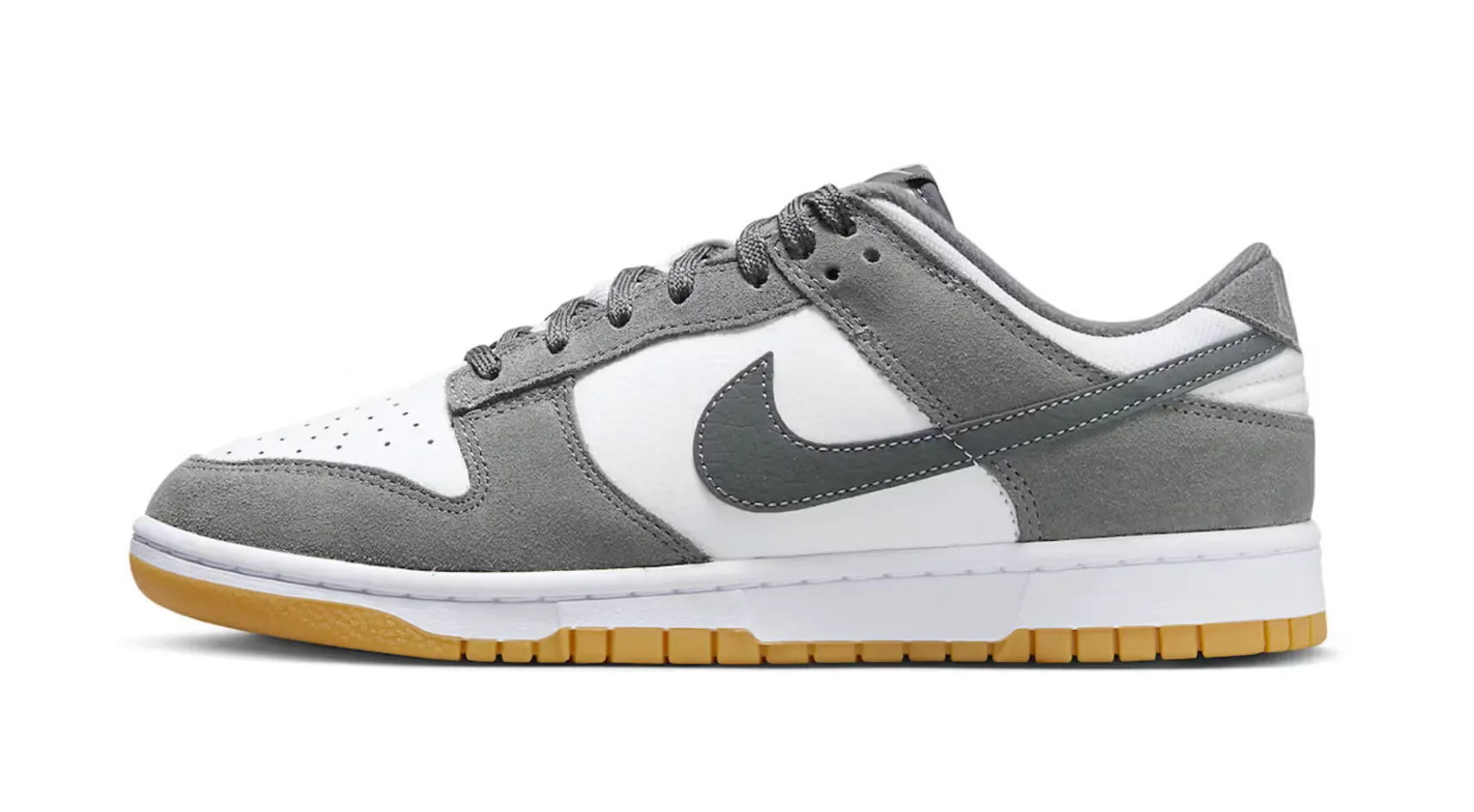 NIKE DUNK LOW SMOKE GREY GUM 3M SWOOSH