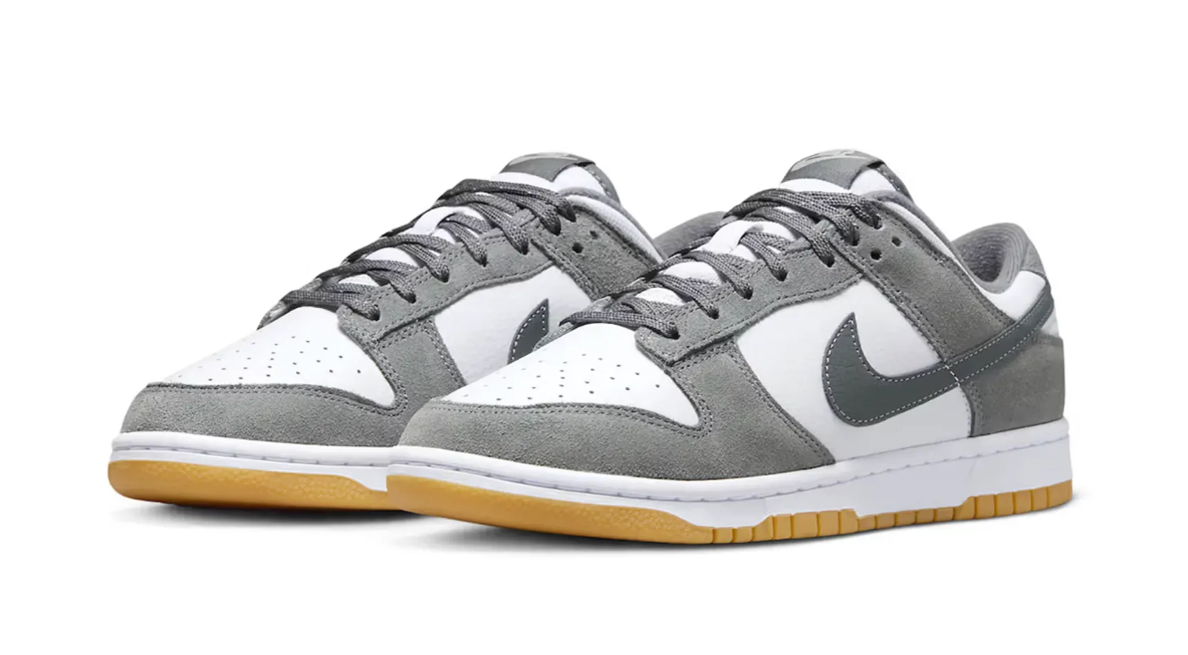 NIKE DUNK LOW SMOKE GREY GUM 3M SWOOSH