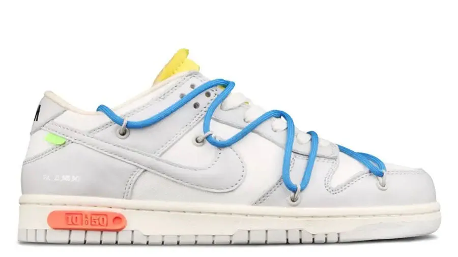 NIKE DUNK LOW X OFF-WHITE LOT 10