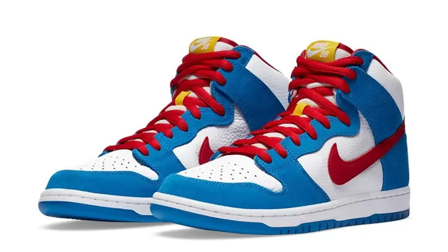 NIKE SB DUNK HIGH DORAEMON