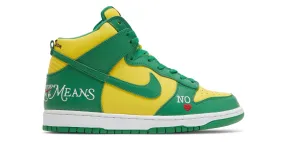 NIKE SB DUNK HIGH SUPREME BY ANY MEANS BRAZIL