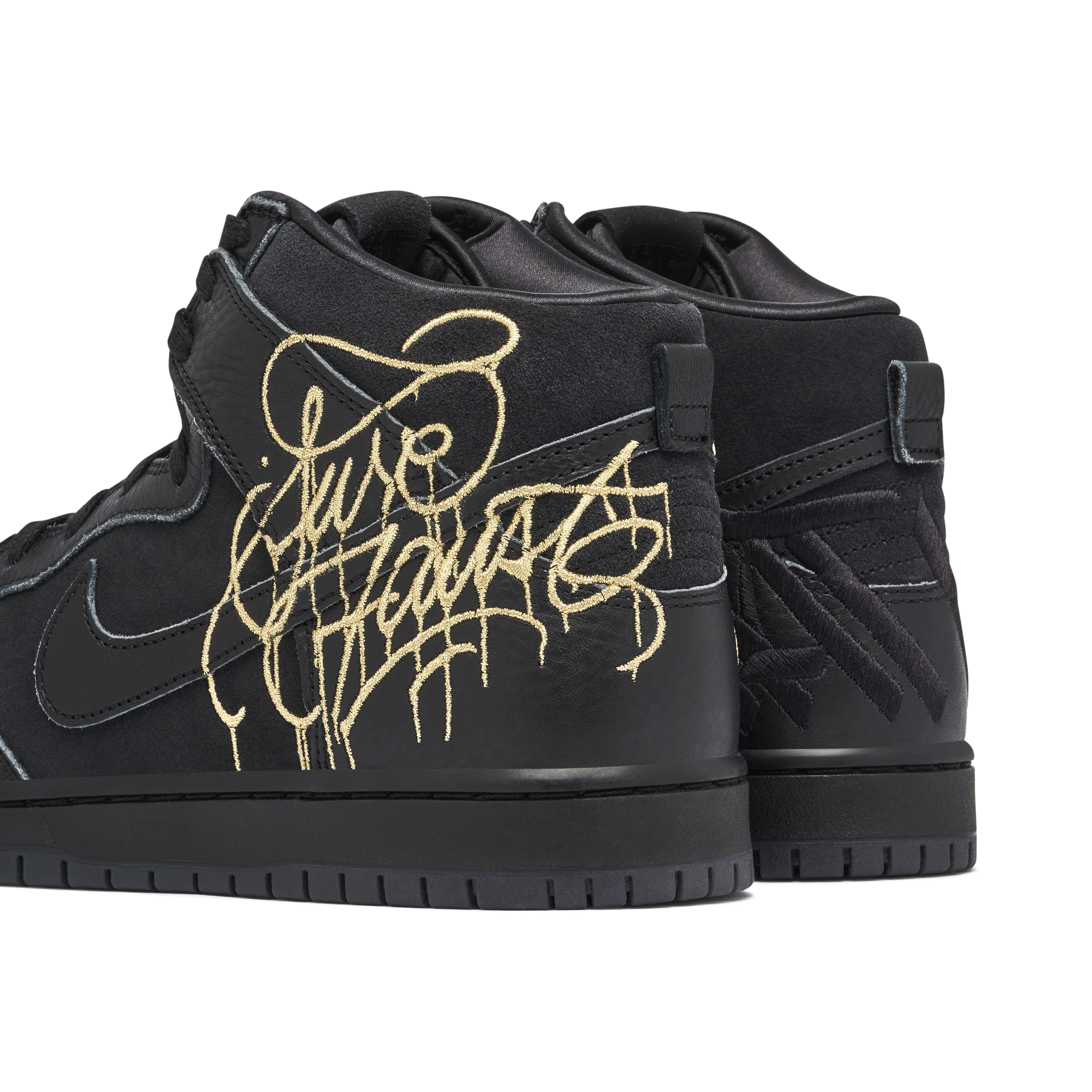 Nike SB Dunk High x FAUST Black Gold | DH7755-001 | Laced