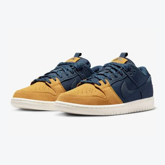 Nike SB Dunk Low (Midnight Navy Desert Ochre/ Sail Green...