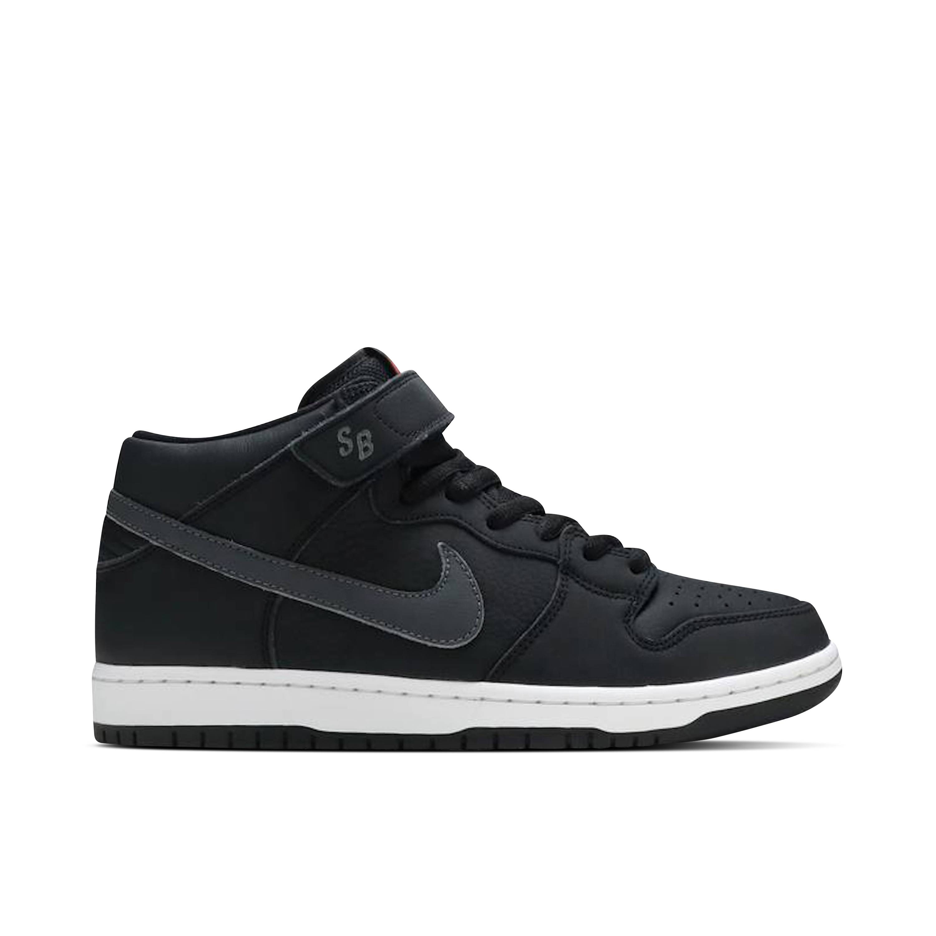 Nike SB Dunk Mid ISO Orange Label Black Dark Grey | CV4283-001 | Laced