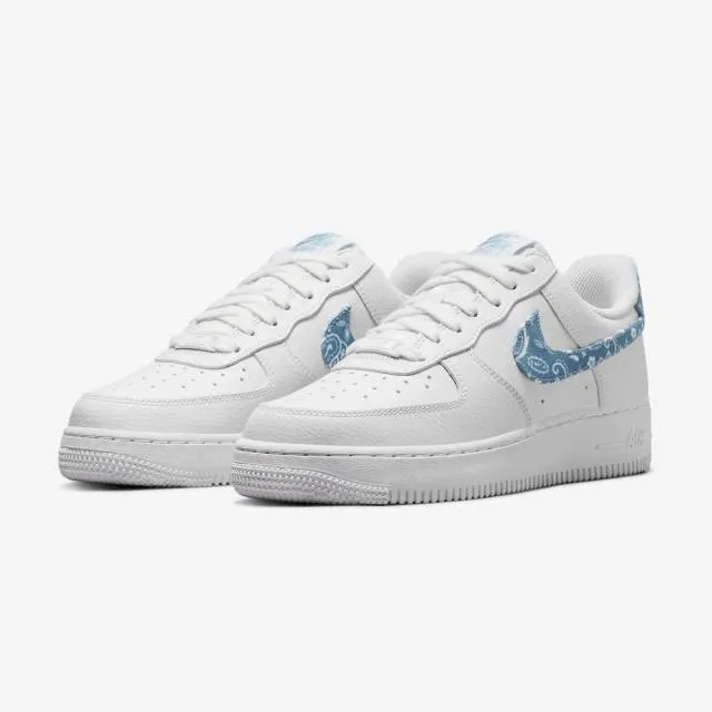 Nike women's air force 1 '07 essentials (blue paisley/ white/ wor