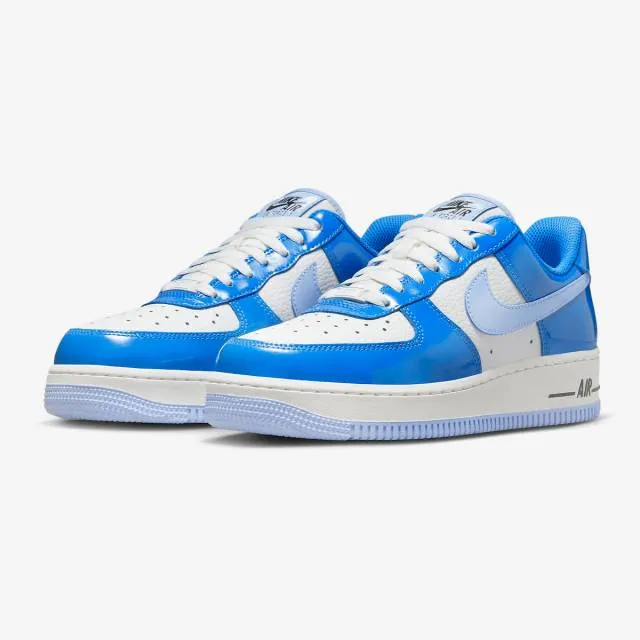 Nike women's air force 1 '07 (photo blue patent/ cobalt bliss/ summit white/ black/ light photo blue