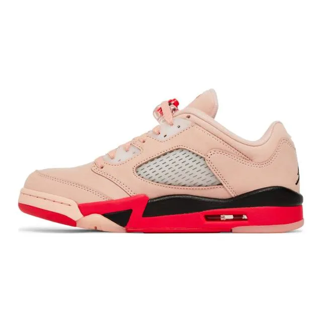 Nike women's air jordan 5 retro low (girls that hoop/ arctic orange/ siren red/ black) sizes 6-10 da