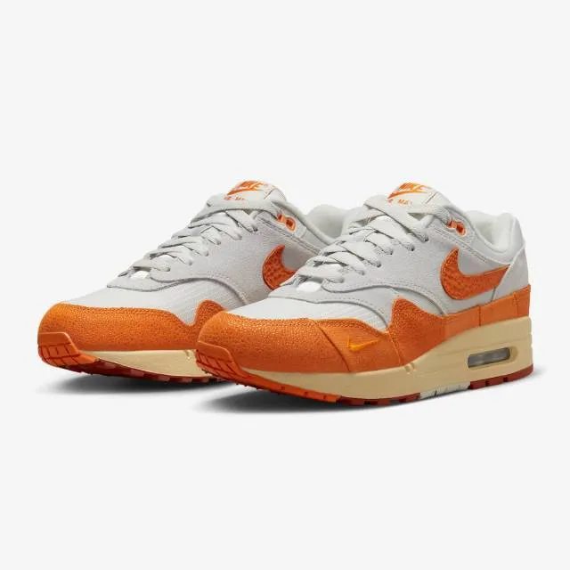 Nike women's air max 1 (master magma orange/ light bone/ magma orange/ neutral grey) sizes 6-10 dz47