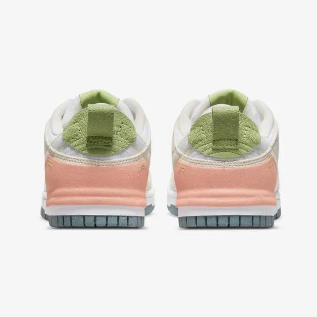 Nike women's dunk low disrupt 2 (easter/ white/ tan/ orange) sizes 6-10 dv3457-100