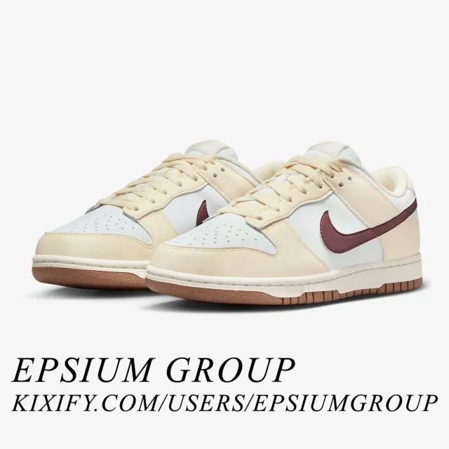 Nike women's dunk low next nature (coconut mauve/ coconut milk/ smokey mauve/ summit white) sizes 5-12 dd1873-103