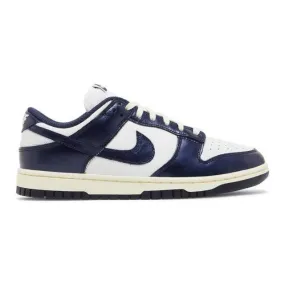 Nike women's dunk low (vintage navy 2023/ blue/ white/ midnight navy/ coconut milk) sizes 5-12 fn719