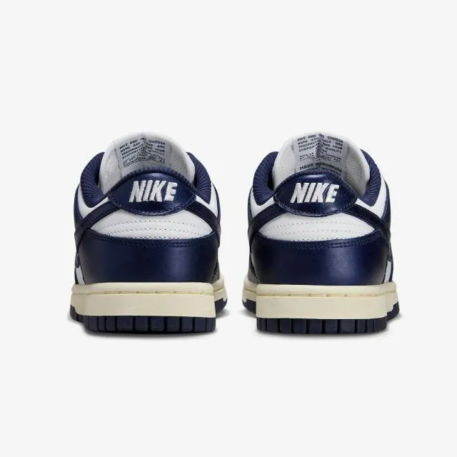 Nike women's dunk low (vintage navy 2023/ blue/ white/ midnight navy/ coconut milk) sizes 5-12 fn719