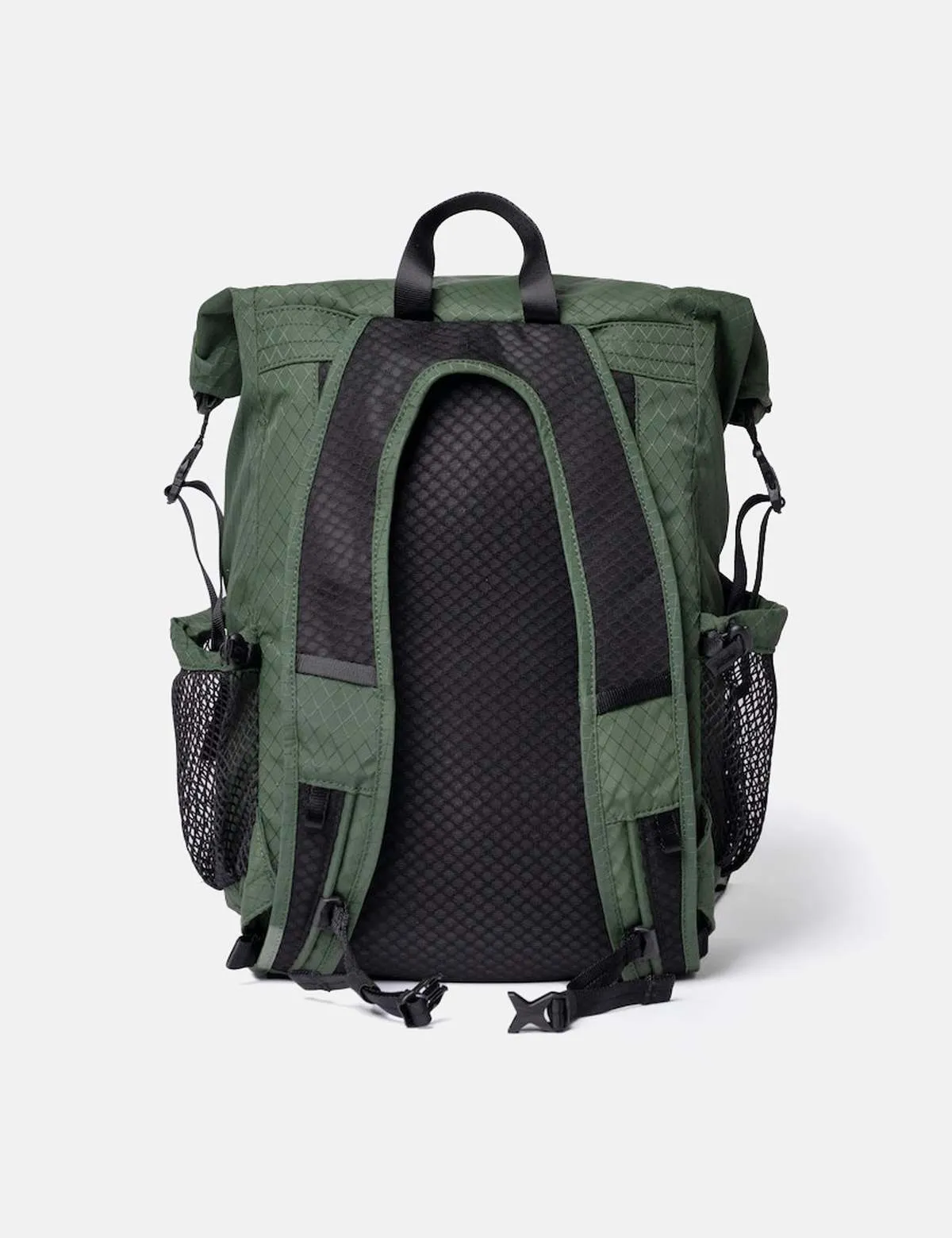 Nils Recycled Rolltop Backpack - Dawn Green