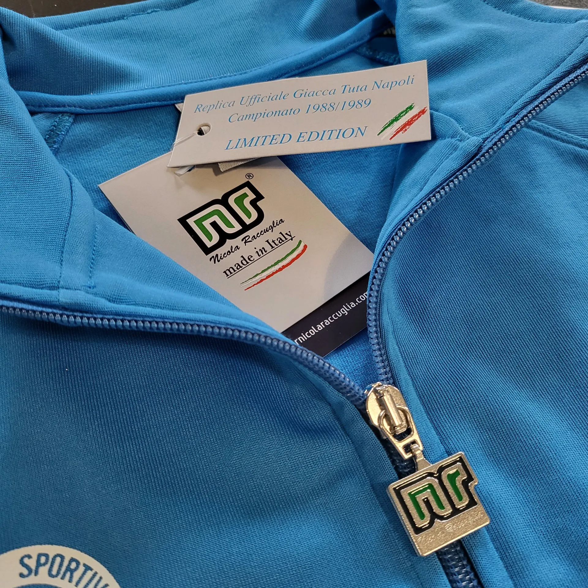 NR Nicola Raccuglia - Napoli Track Jacket 1988-1989