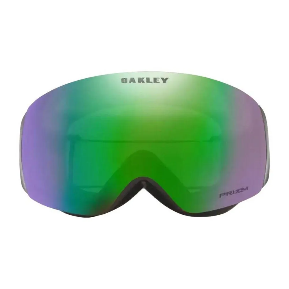 Oakley Flight Deck M Snow Goggles - Black With Prizm Jade Lens