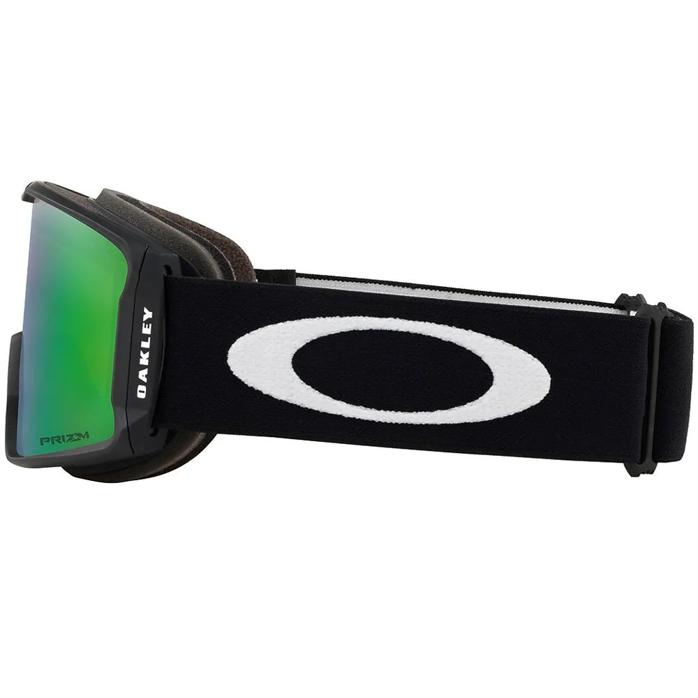 Oakley Line Miner L Snow Goggles - Black With Prizm Jade Lens