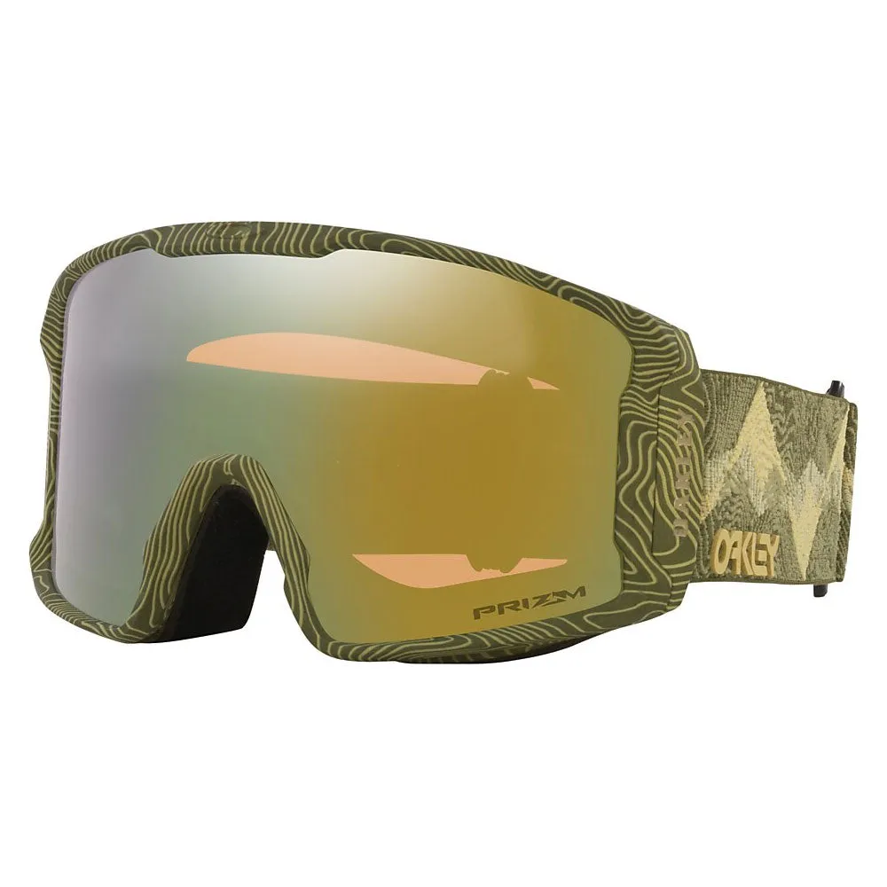 Oakley Line Miner L Snow Goggles - Sage With Prizm Sage Gold Lens