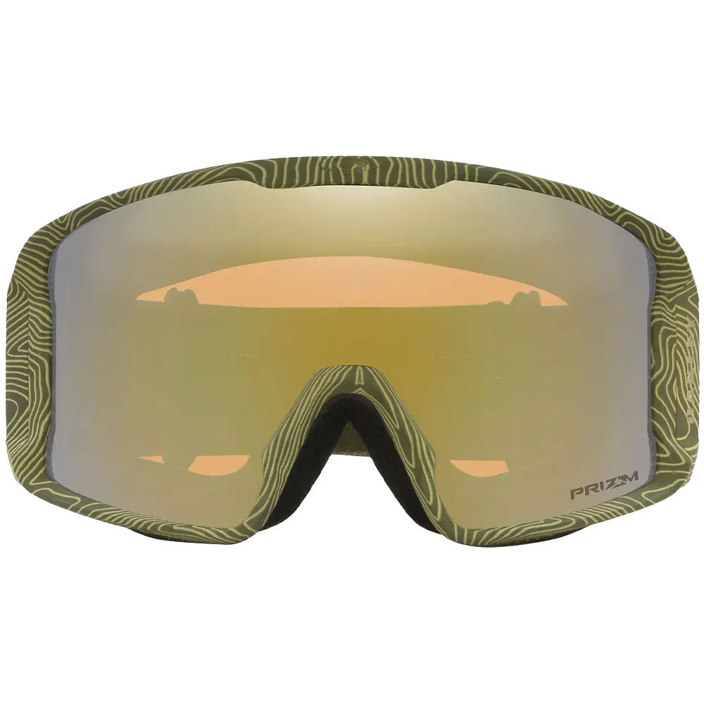 Oakley Line Miner L Snow Goggles - Sage With Prizm Sage Gold Lens