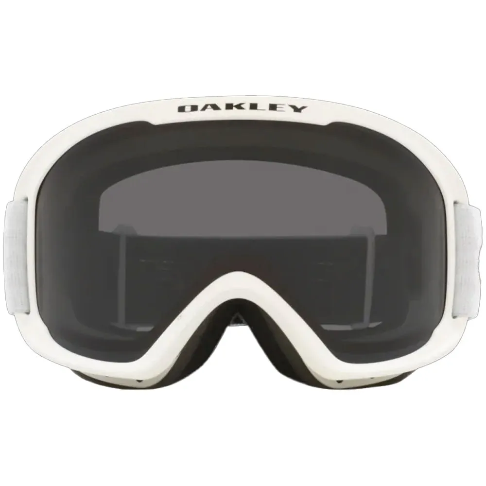 Oakley O Frame 2.0 Pro M Snow Goggles - White With Dark Grey Lens