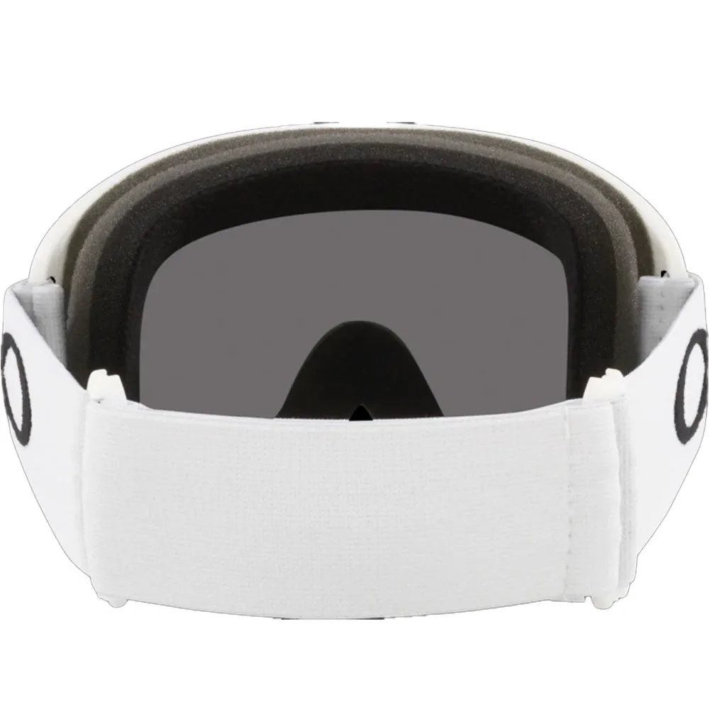 Oakley O Frame 2.0 Pro M Snow Goggles - White With Dark Grey Lens