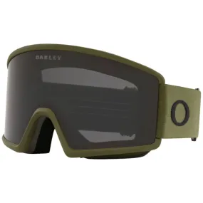 Oakley Target Line L Snow Goggles - Dark Brush With Dark Gry Lens