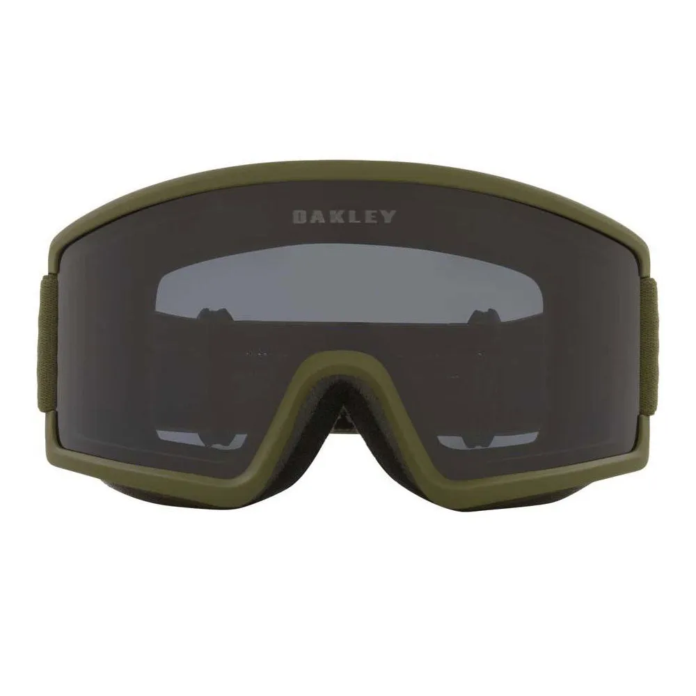 Oakley Target Line L Snow Goggles - Dark Brush With Dark Gry Lens